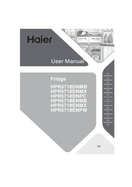 Haier HPR5718DNMB