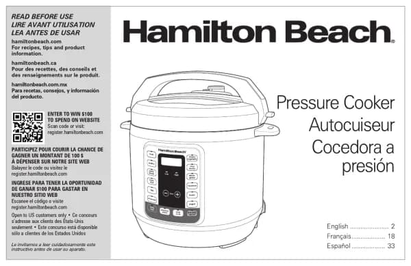 Hamilton Beach QuikCook 34508