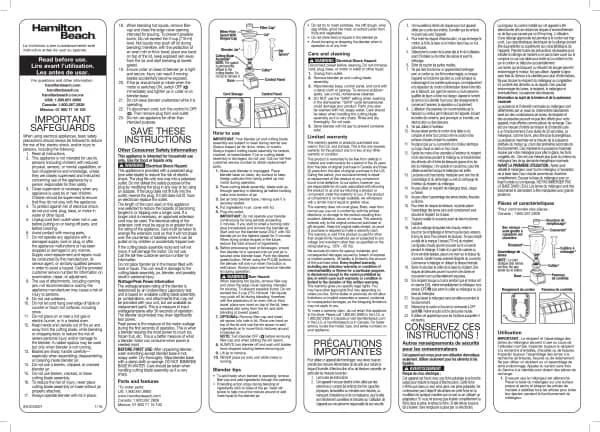 Hamilton Beach Wave-Action 53519