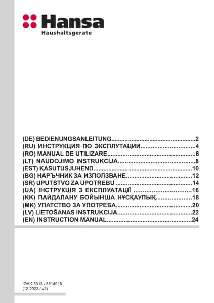 Hansa BOEI684605