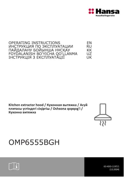 Hansa OMP6555BGH
