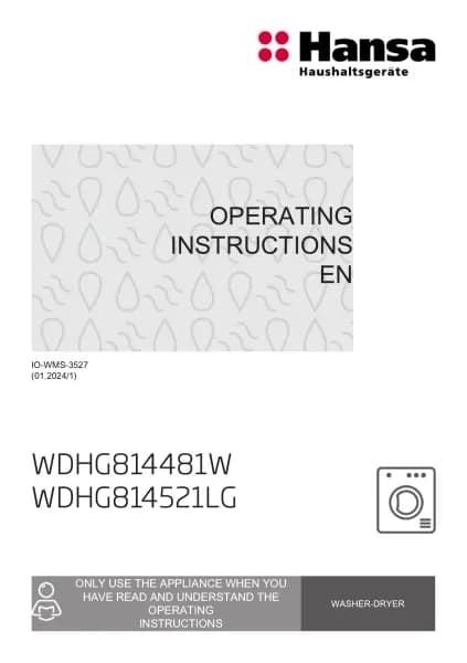 Hansa WDHG814521LG