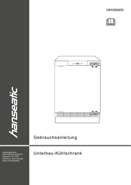 Hanseatic HEKS8260D