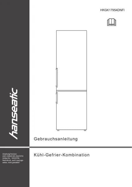 Hanseatic HKGK17954DNFI