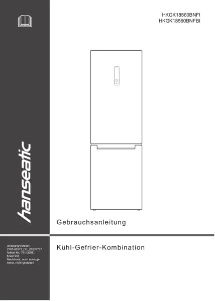 Hanseatic HKGK18560BNFBI