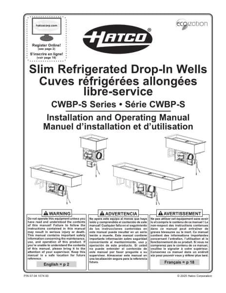 Hatco CWBP-S2