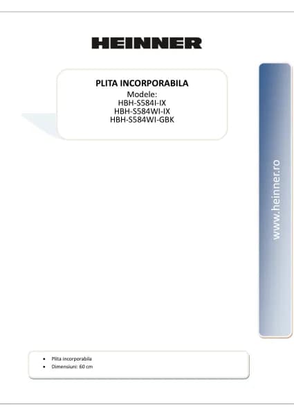 Heinner HBH-S584I-IX