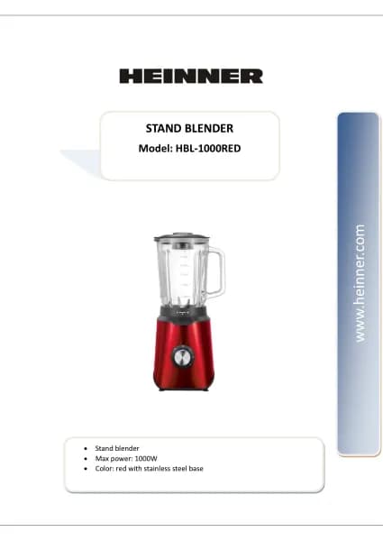 Heinner HBL-1000RED