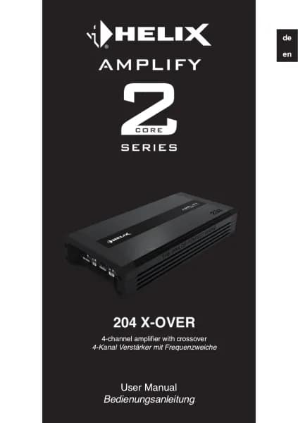 Helix AMPLIFY 204 X-OVER
