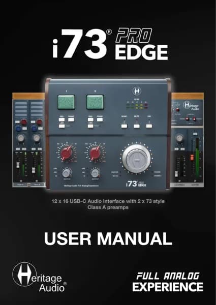 Heritage Audio i73 PRO 2