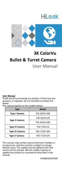 Hikvision THC-T159-LMS