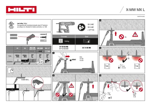 Hilti X-MW MX L