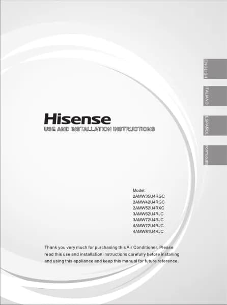 Hisense 2AMW52QH912A