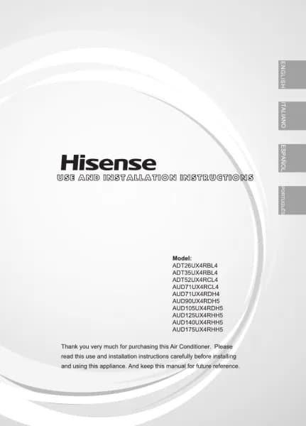 Hisense AUD90UX4RFDH5