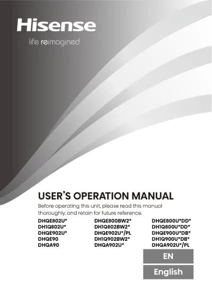 Hisense DH1Q902BW2