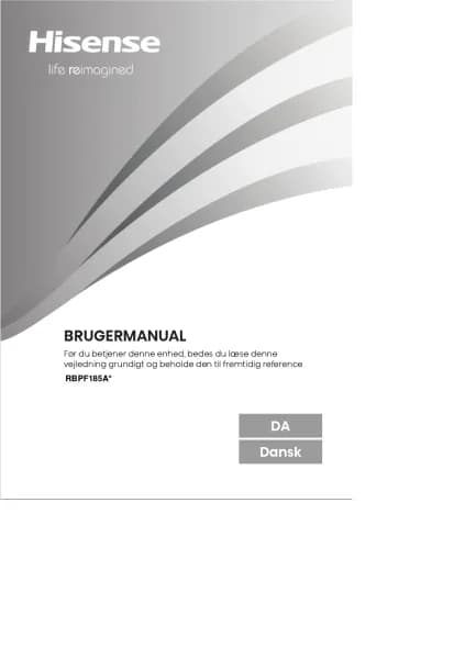 Hisense RBPF185AWD