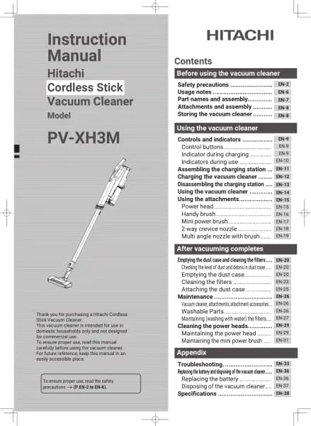 Hitachi PV-XH3M