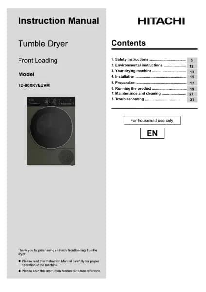 Hitachi TD-90XKVEUVM