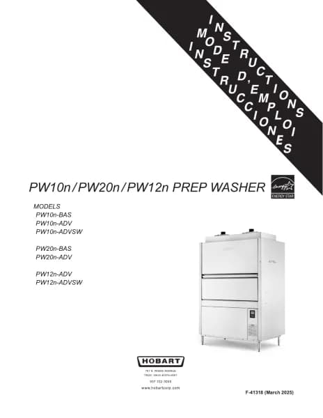 Hobart PW10N-ADV