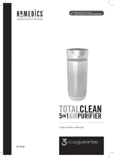 Homedics TotalClean AP-T30WT