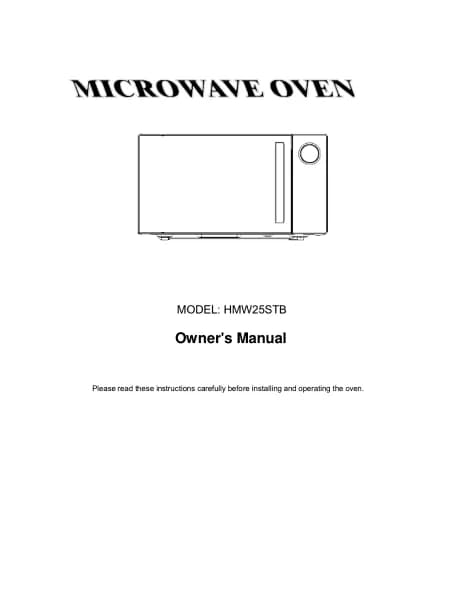 Hoover CHEFVOLUTION HMW25STB-UK