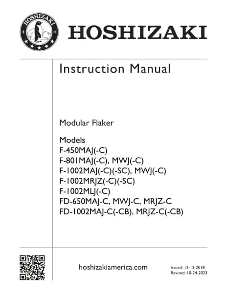 Hoshizaki F-1002MRJZ