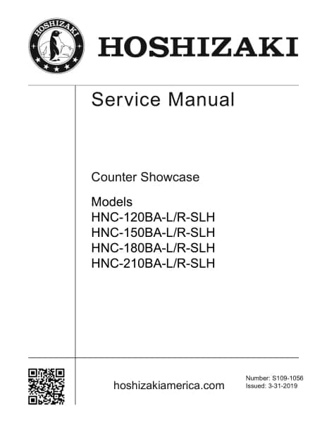 Hoshizaki HNC-210BA-L-SLH