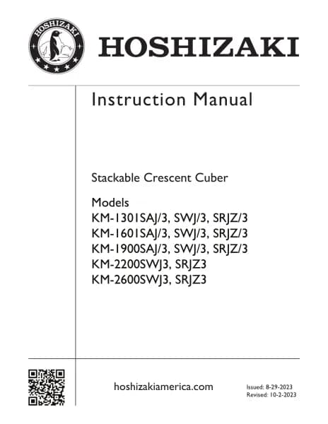 Hoshizaki KM-2600SRJZ3