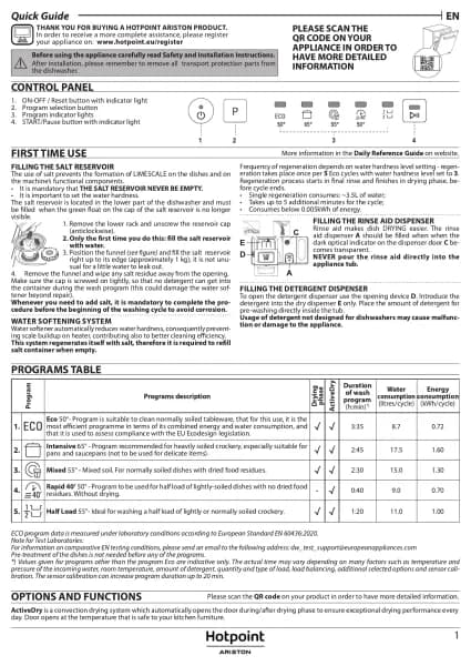 Hotpoint HA4ID11CS80