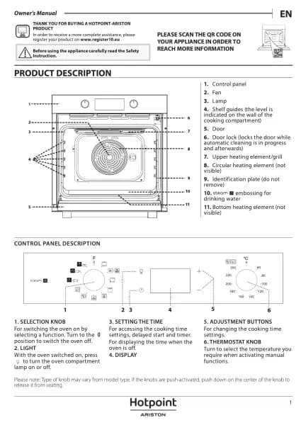 Hotpoint HAO3 K78PSUF B