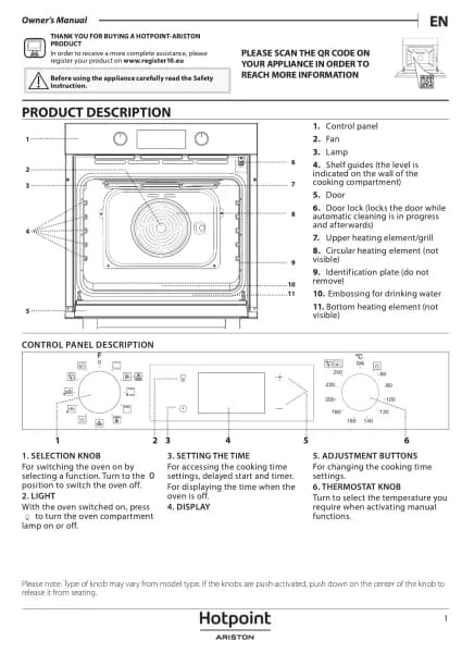 Hotpoint HAO3 K78PU X