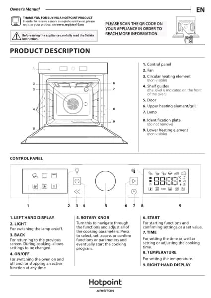 Hotpoint HAOI5S8HM0XA