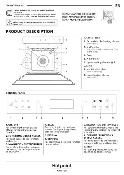 Hotpoint HAOI7A8HT1SBA