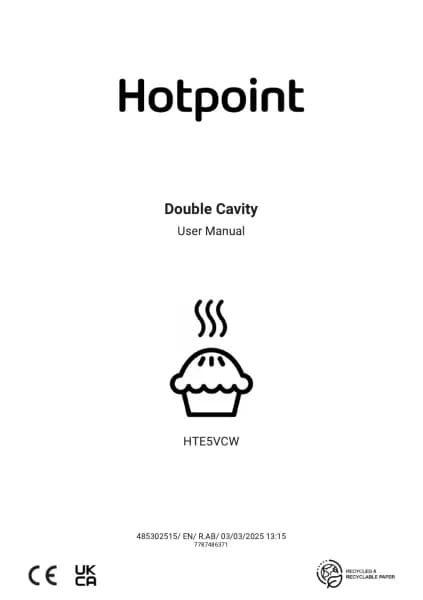 Hotpoint HTE5VCW