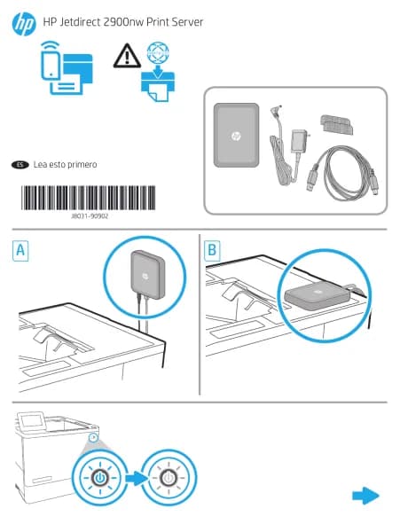 HP Jetdirect 2900nw