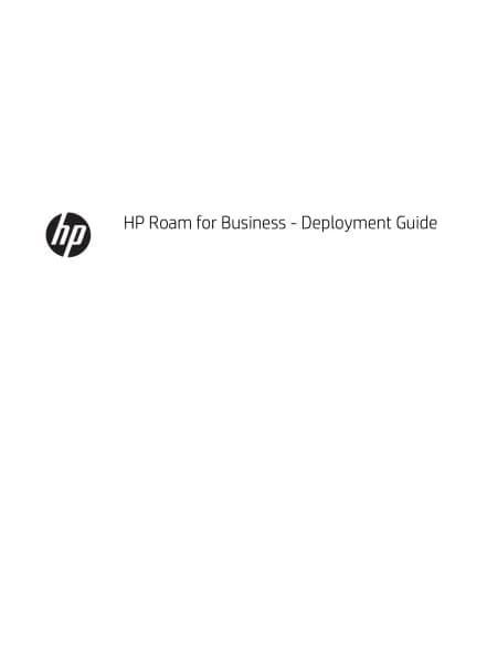 HP Roam for Business