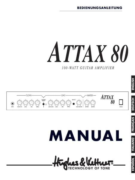 Hughes & Kettner ATTAX 80