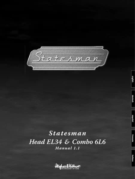 Hughes & Kettner Statesman DUAL 6L6