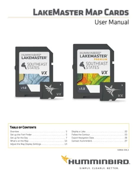 Humminbird LakeMaster Premium France V2