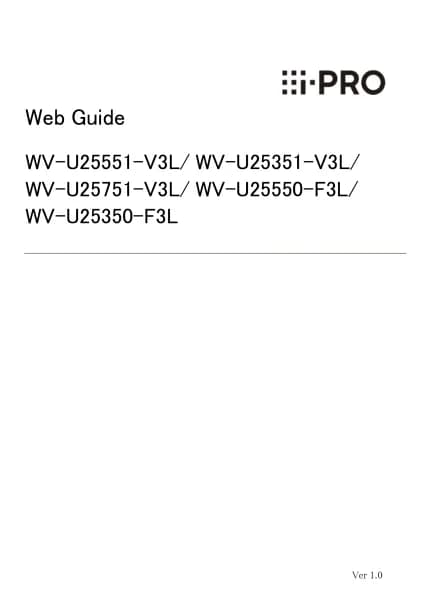 I-PRO WV-U25350-F3L