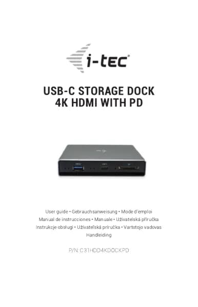 I-Tec C31HDD4KDOCKPD