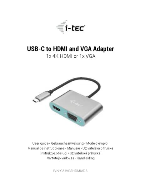 I-Tec C31VGAHDMIADA