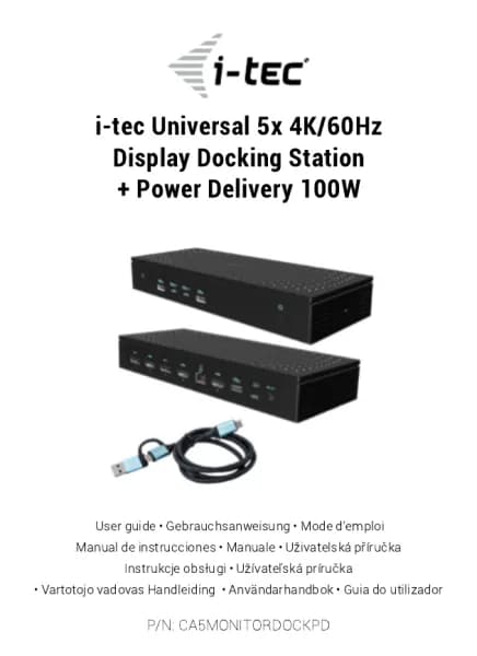 I-Tec CA5MONITORDOCKPD