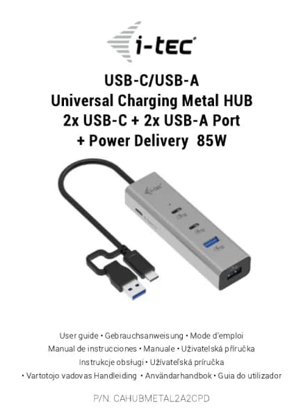 I-Tec CAHUBMETAL2A2CPD