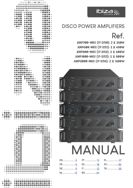 Ibiza Sound AMP600-MKII