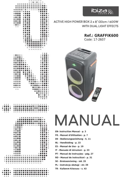 Ibiza Sound GRAFFIK600