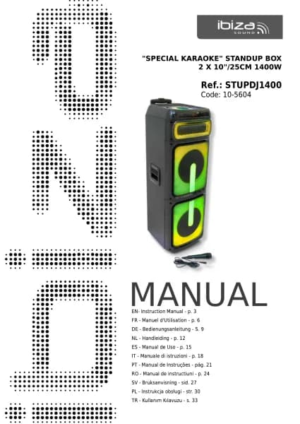 Ibiza Sound STUPDJ1400