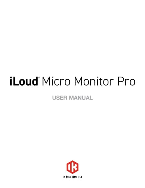 IK Multimedia iLoud Micro Monitor Pro