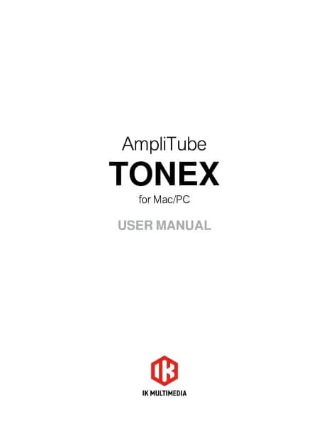 IK Multimedia TONEX Editor