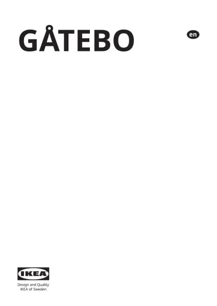IKEA GÅTEBO 206.035.04